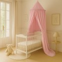 My Sweet Baby Baldachim wiszący bawełniany do pokoju dziecięcego - różowy