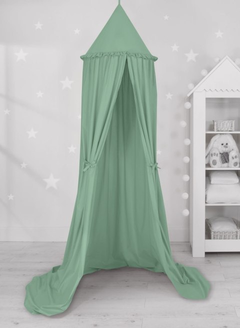 My Sweet Baby Baldachim wiszący bawełniany do pokoju dziecięcego- szałwia
