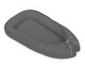 My Sweet Baby Kokon niemowlęcy dwustronny kojec otulacz Premium MY SWEET BABY- antracyt