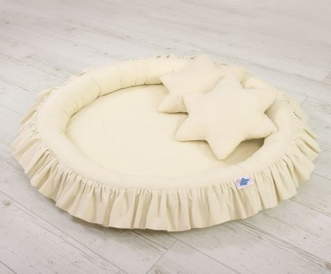 My Sweet Baby Zestaw poduszek 2cz.- kremowy