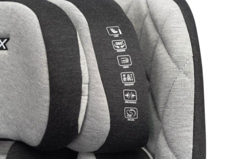 CARETERO FOTELIK TUROX I-SIZE GREY (40-150)