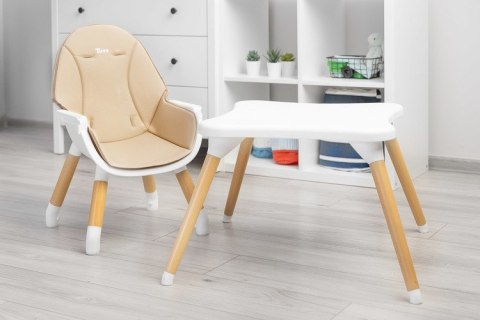 CARETERO KRZESEŁKO DO KARMIENIA TUVA BEIGE