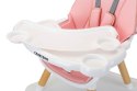 CARETERO KRZESEŁKO DO KARMIENIA TUVA PINK