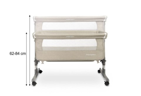 CARETERO ŁÓŻECZKO SLEEP2GETHER GREY