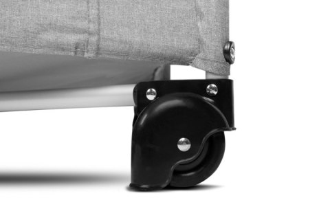 CARETERO ŁÓŻECZKO TURYSTYCZNE ESTI Z OPUSZCZANYM BOKIEM GREY