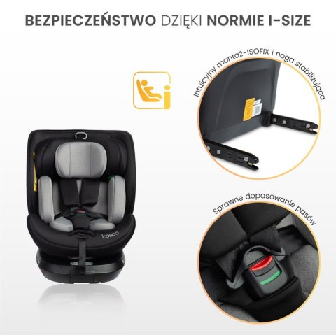 CARETERO FOTELIK BOSCO I-SIZE BLUE (40-150)