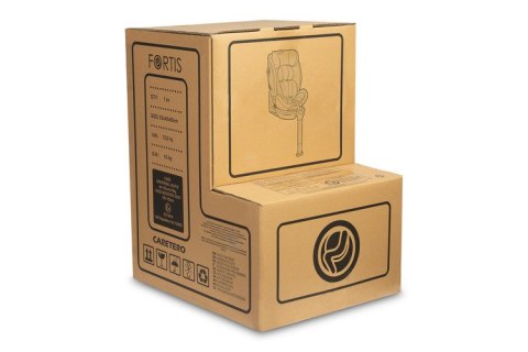 CARETERO FOTELIK FORTIS I-SIZE GRAPHITE (40-150)