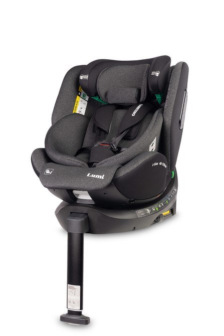 CARETERO FOTELIK LUMI I-SIZE DARK GREY (40-150)
