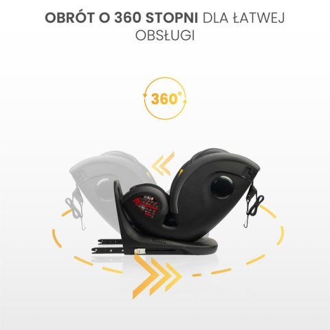 CARETERO FOTELIK SECURO I-SIZE LIGHT GREY (40-150)