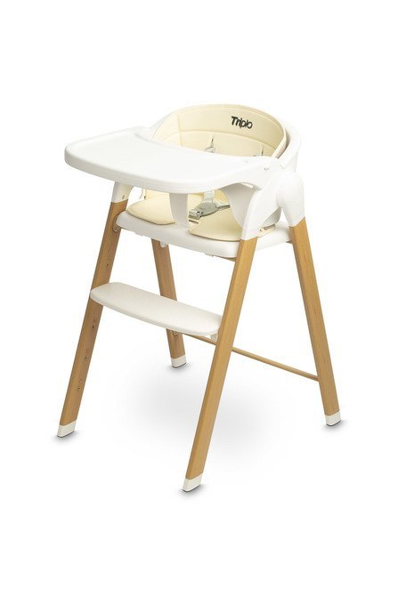 CARETERO KRZESEŁKO DO KARMIENIA 3W1 TRIPLO BEIGE