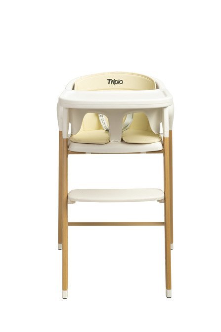 CARETERO KRZESEŁKO DO KARMIENIA 3W1 TRIPLO BEIGE