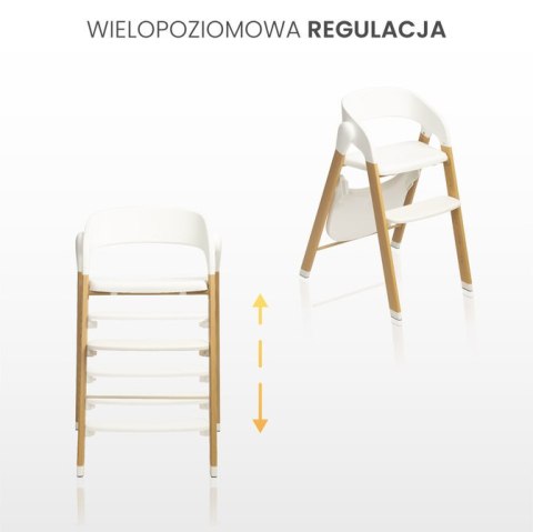 CARETERO KRZESEŁKO DO KARMIENIA 3W1 TRIPLO BEIGE