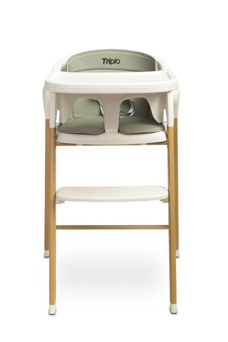 CARETERO KRZESEŁKO DO KARMIENIA 3W1 TRIPLO GREY