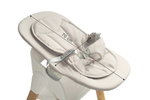 CARETERO KRZESEŁKO DO KARMIENIA 3W1 TRIPLO GREY