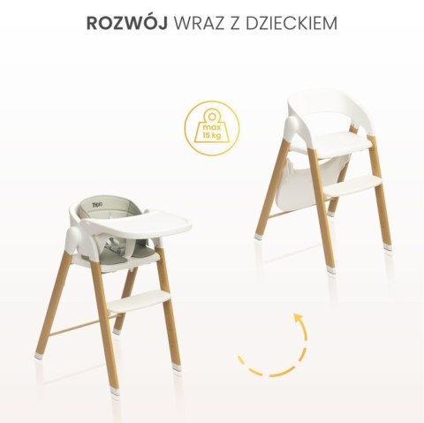 CARETERO KRZESEŁKO DO KARMIENIA 3W1 TRIPLO GREY