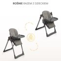 CARETERO KRZESEŁKO DO KARMIENIA VARS GREY
