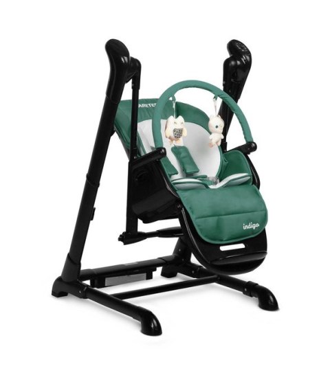 CARETERO KRZESEŁKO + HUŚTAWKA INDIGO BLACK GREEN