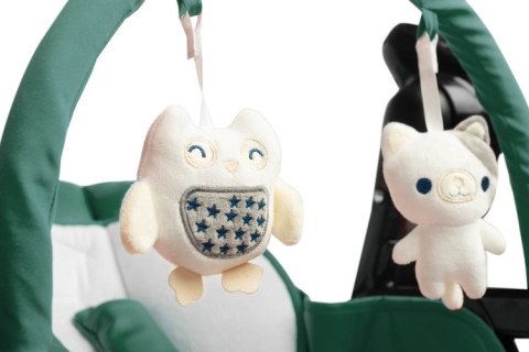 CARETERO KRZESEŁKO + HUŚTAWKA INDIGO BLACK GREEN