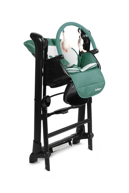 CARETERO KRZESEŁKO + HUŚTAWKA INDIGO BLACK GREEN