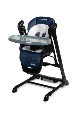 CARETERO KRZESEŁKO + HUŚTAWKA INDIGO BLACK NAVY