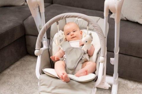 CARETERO KRZESEŁKO + HUŚTAWKA INDIGO BLACK NAVY