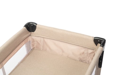 CARETERO ŁÓŻECZKO TURYSTYCZNE ESTI Z OPUSZCZANYM BOKIEM BROWN