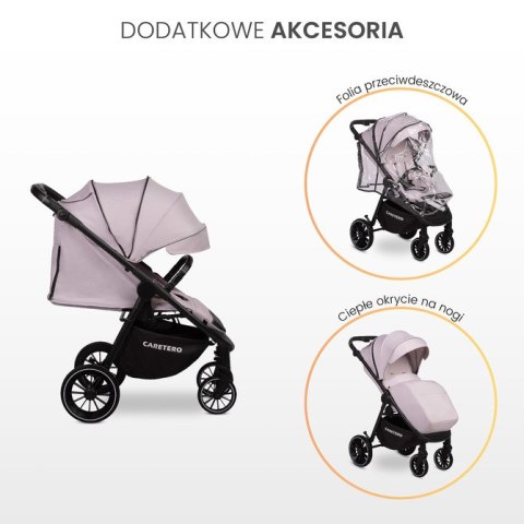 CARETERO WÓZEK SPACEROWY AGIL BLACK