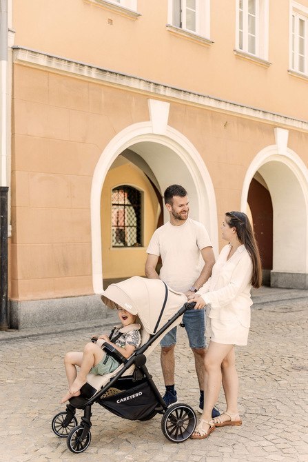 CARETERO WÓZEK SPACEROWY AGIL LATTE