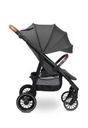 CARETERO WÓZEK SPACEROWY ELMA DARK GREY