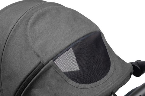 CARETERO WÓZEK SPACEROWY ELMA DARK GREY