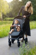 CARETERO WÓZEK SPACEROWY ELMA DARK GREY