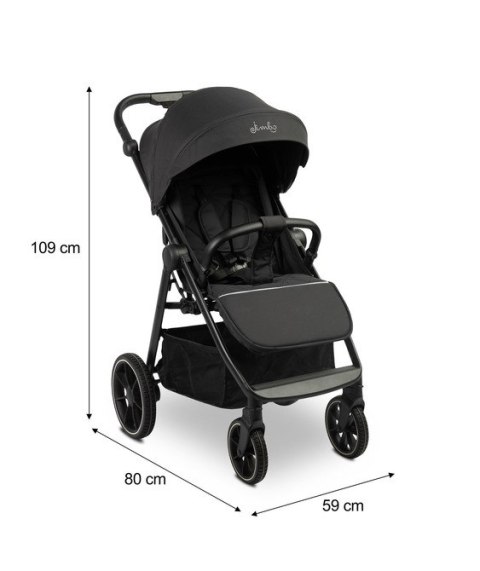 CARETERO WÓZEK SPACEROWY JIMBO BLACK