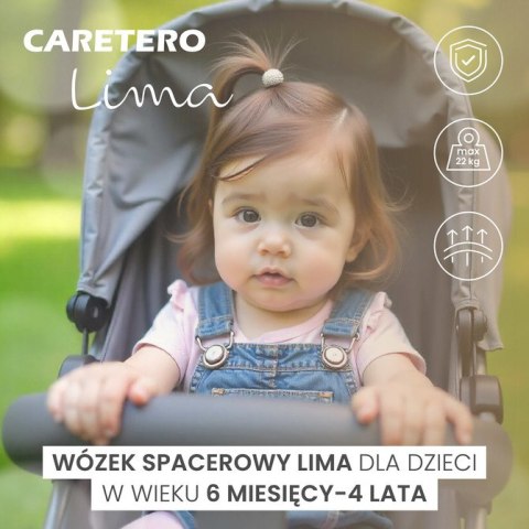CARETERO WÓZEK SPACEROWY LIMA GRAPHITE