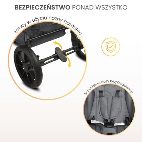 CARETERO WÓZEK SPACEROWY LIMA GRAPHITE