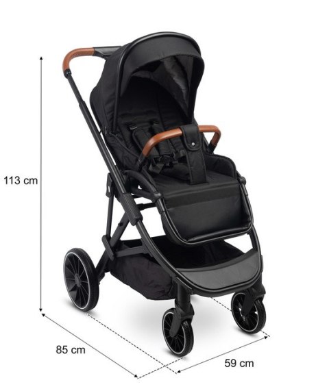 CARETERO WÓZEK SPACEROWY RATIO BLACK