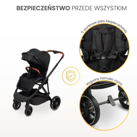 CARETERO WÓZEK SPACEROWY RATIO BLACK