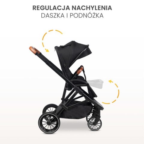 CARETERO WÓZEK SPACEROWY RATIO DARK GREY