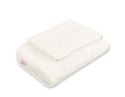 Bobono Komplet pościeli dla niemowląt z wypełnieniem 2-cz 75x100cm NEWBORN - mini gwiazdki złote