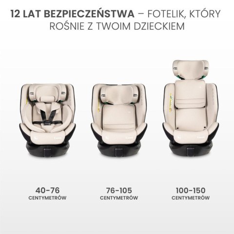 CARETERO FOTELIK LUMI I-SIZE BEIGE (40-150)