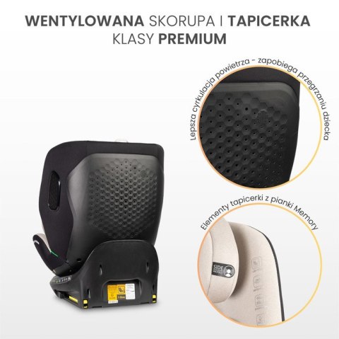 CARETERO FOTELIK LUMI I-SIZE BEIGE (40-150)