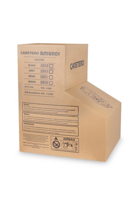 CARETERO FOTELIK MUNDI I-SIZE GREY (40-150)