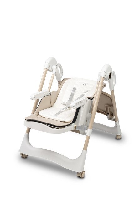 CARETERO KRZESEŁKO DO KARMIENIA NESTO BEIGE