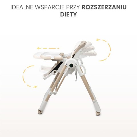 CARETERO KRZESEŁKO DO KARMIENIA NESTO BEIGE