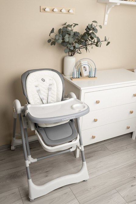 CARETERO KRZESEŁKO DO KARMIENIA NESTO GREY