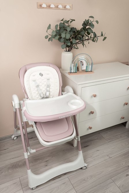 CARETERO KRZESEŁKO DO KARMIENIA NESTO PINK