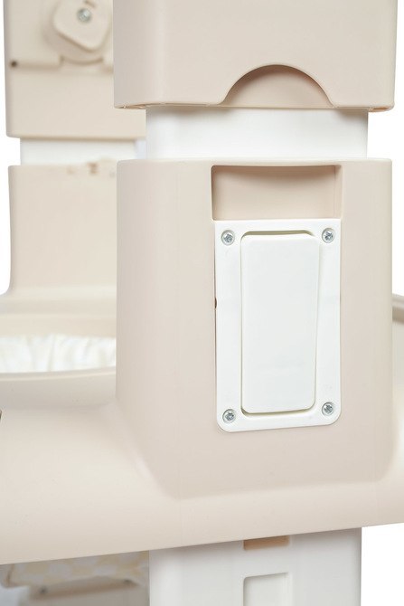 CARETERO KRZESEŁKO DO KARMIENIA SITRON BEIGE