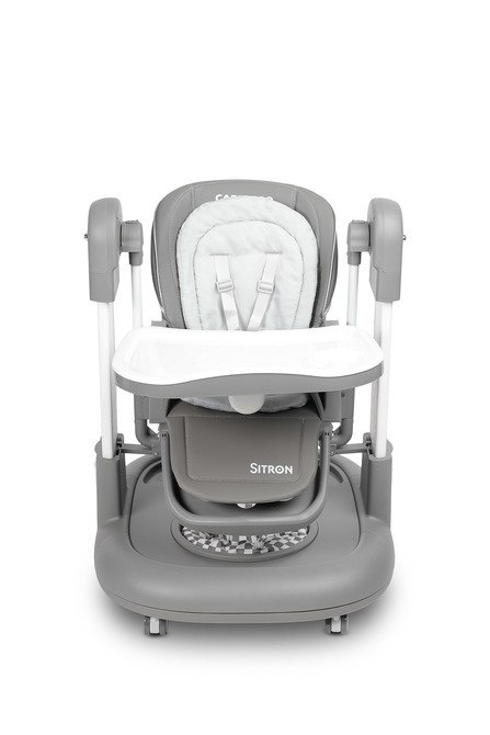 CARETERO KRZESEŁKO DO KARMIENIA SITRON GREY