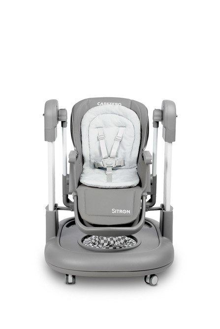 CARETERO KRZESEŁKO DO KARMIENIA SITRON GREY