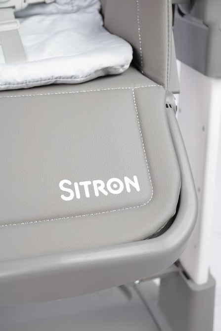 CARETERO KRZESEŁKO DO KARMIENIA SITRON GREY