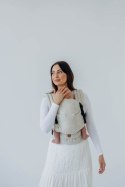 Nosidełko LennyLight z tkaniny skośno-krzyżowej (50% bawełna, 25% konopie, 25% lyocell), rozmiar standard - AIRY